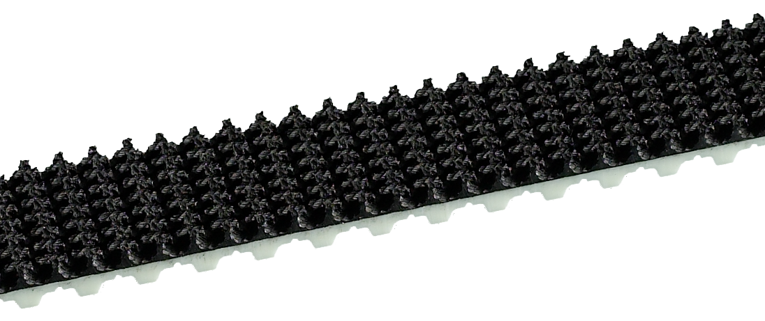 Rubber supergrip zwart bekledingmateriaal voor tandriemen